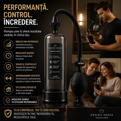 Pompă Penis You2Toys Negru