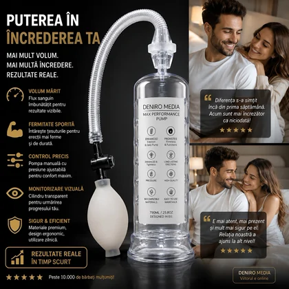 Pompă Pentru Mărire Lovely Dots Transparent