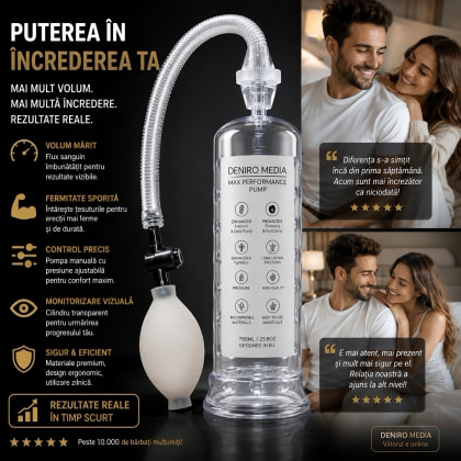 Pompă Pentru Mărire Lovely Dots Transparent