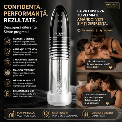 Pompă Pentru Penis Executive Automatic Smart Negru