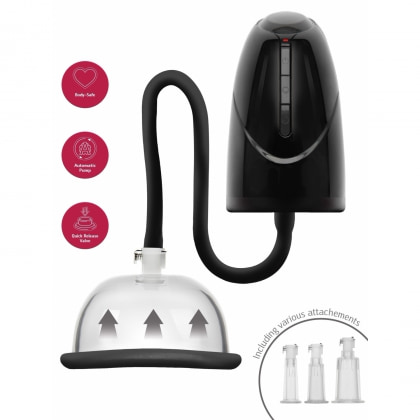 Pompă Vacuum Automată 3 Moduri, Control Reglabil – She.E.O. Negru