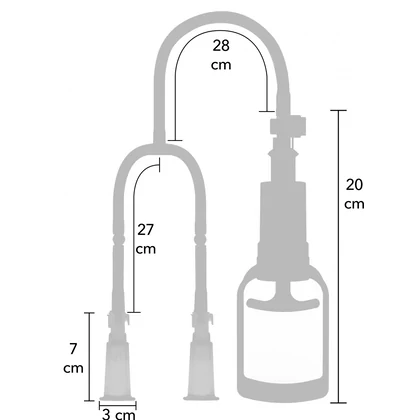 Pompiță Vacuum Pentru Sfârcuri Negru