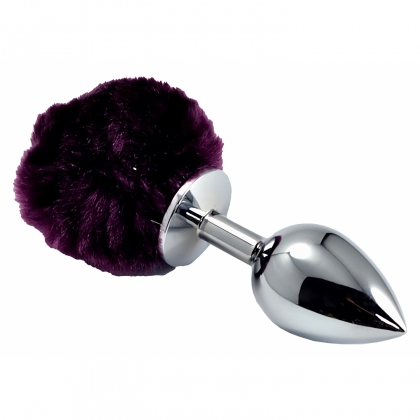 Anal Plug Pompon Metal Lovetoy Argintiu