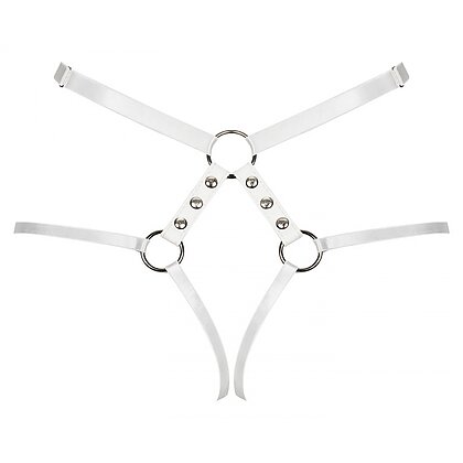 Portjartier Obsessive A758 Alb S-L