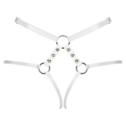 Portjartier Obsessive A758 Alb S-L