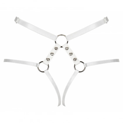 Portjartier Obsessive A758 Alb S-L