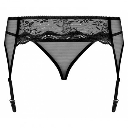 Portjartier Obsessive Charms Negru L-XL