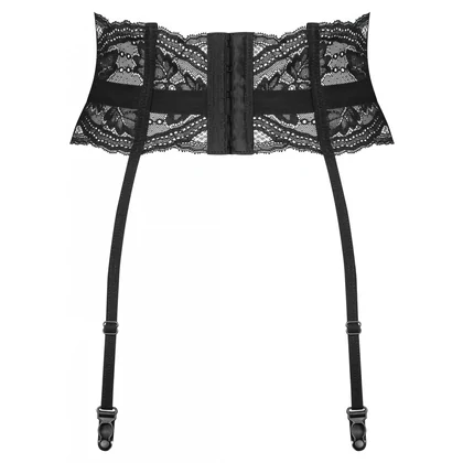 Portjartier Obsessive Nutris Negru XS-S