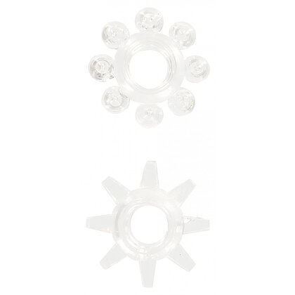 Power Stretchy Set Inele Penis Transparent