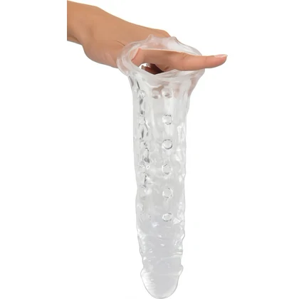 Prelungitor Crystal Skin Penis Sleeve Transparent