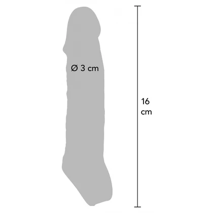 Prelungitor Penis De Mărime Medie Transparent