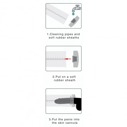 Premium Rechargeable Automatic LCD Pump - Transparent