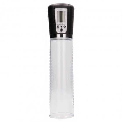 Premium Rechargeable Automatic LCD Pump - Transparent