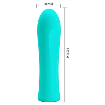 Pretty Love Alfreda Verde — Mini Vibrator 12 Moduri, Reîncărcabil