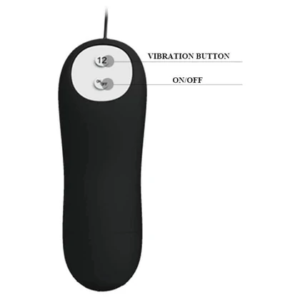 Pretty Love Anal Stimulation Plug Negru