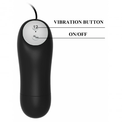 Pretty Love Anal Stimulation Plug Negru