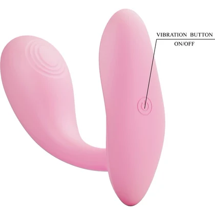 Pretty Love Baird: Vibrator Punctul G 12 Moduri Reîncărcabil Roz