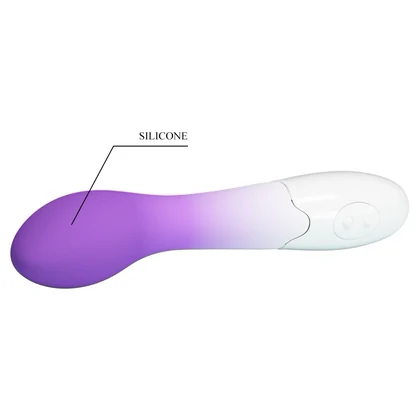 Pretty Love Bishop, Vibrator curbat Punct G, 30 Funcții Mov