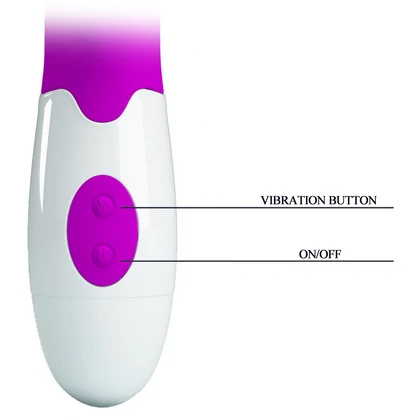 Vibrator Iepuraș Cu Stimulare Incredibilă Mov