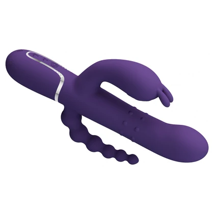 Pretty Love Cammy Vibrator Triplu Reîncărcabil Mov