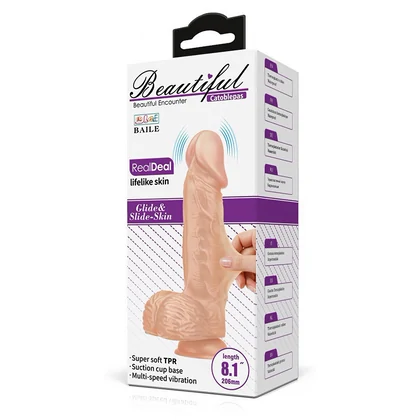Pretty Love Catoblepas — Vibrator Realist 20.6 cm cu Ventuză