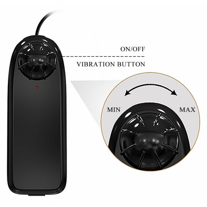 Pretty Love Catoblepas — Vibrator Realist 20.6 cm cu Ventuză