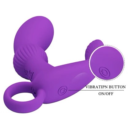 Pretty Love Cayla Purple - Masator Prostată, 12 Funcții Mov