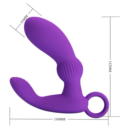Pretty Love Cayla Purple - Masator Prostată, 12 Funcții Mov