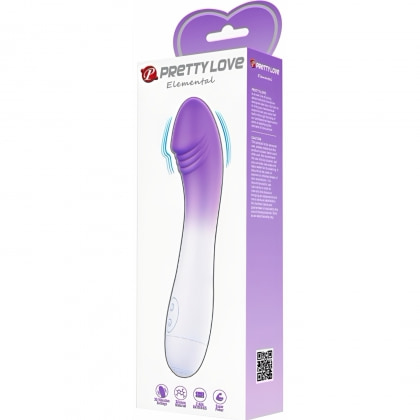 Pretty Love Debra — Vibrator curbat Pentru Punctul G, 30 Moduri Mov