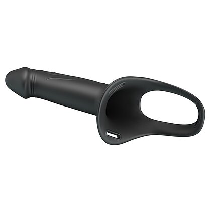 Pretty Love Landon cu Harness Reglabil și Dildo 16,8 cm Negru