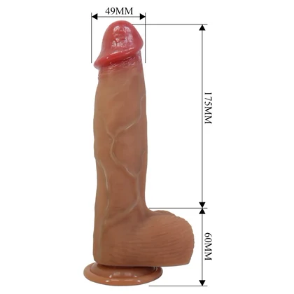 Pretty Love Orton - Dildo Din silicon, Ventuză