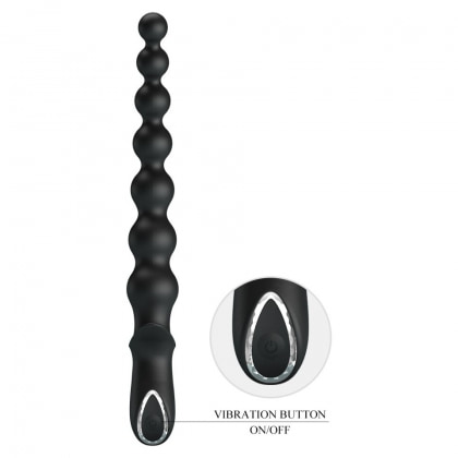 Pretty Love Plug Anal Vibrator 10 Funcții Reîncărcabil Negru