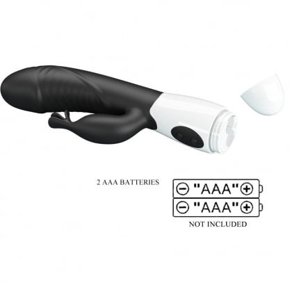Pretty Love Rasmussen – Stimulator Dublu, 30 Moduri Negru