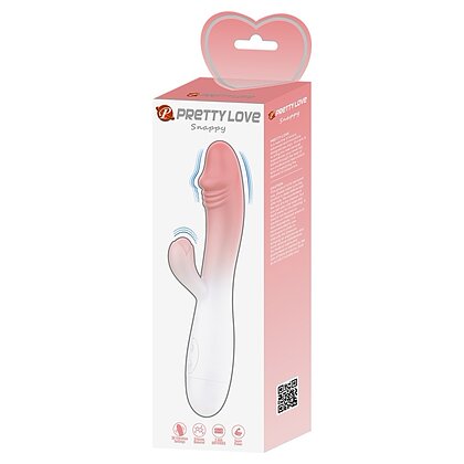 Pretty Love Snappy — Vibrator 30 Moduri, Dual Roz/alb