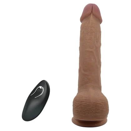 Pretty Love Tommy Vibrator Realist 3 Moduri cu Ventuză
