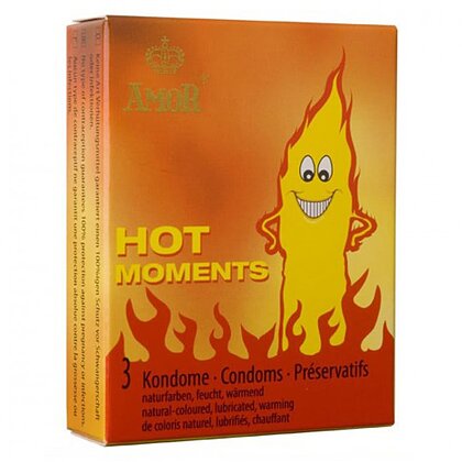 Prezervative Amor Hot Moments 3buc
