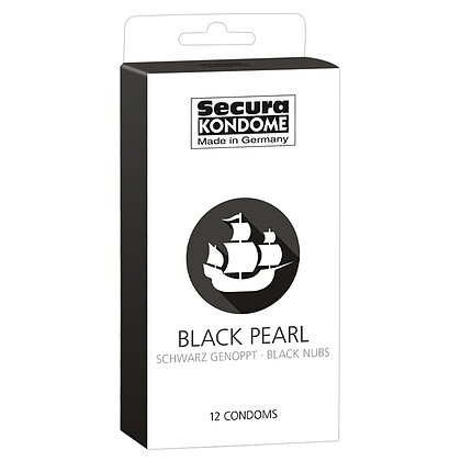Prezervative Secura Black Pearl 12buc