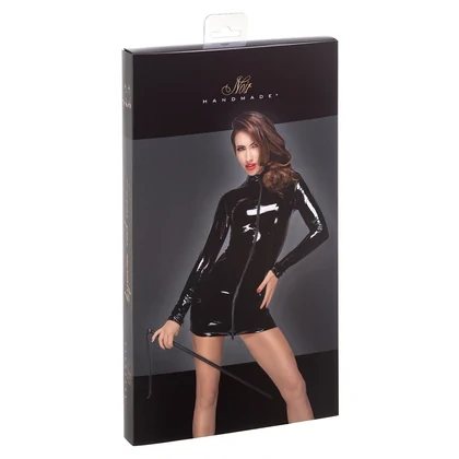 Rochie Noir Handmade F187 Negru S