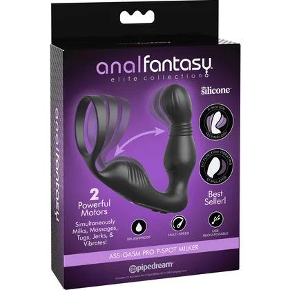 Pro P Spot 10 Moduri Reîncărcabil Stimulator Perineu Negru