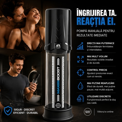 Pump Worx Max Boost Negru