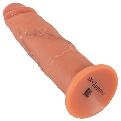 Realistixxx Real Skin Dildo 20cm cu Ventuză Puternică