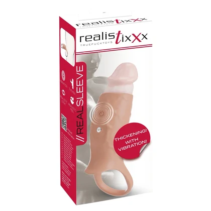 Realistixxx RealSleeve Open — 10 Moduri, Reîncărcabil USB