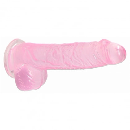 RealRock Crystal Roz 17cm