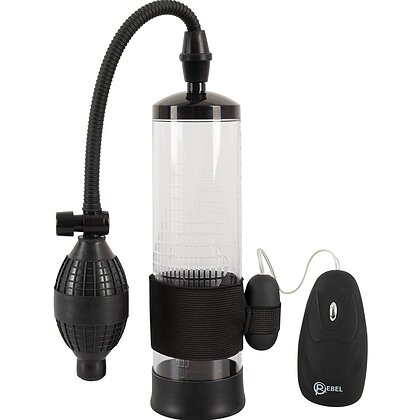 Rebel Set 7-în-1: Pompă Măsurabilă, 20 Moduri Vibrații Negru