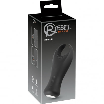 Rebel Vibrator Flexibil 10 Moduri, Reîncărcabil și Discret Negru