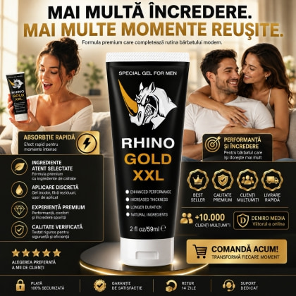 Rhino Gold XXL Gel Mărirea Penisului 59ml