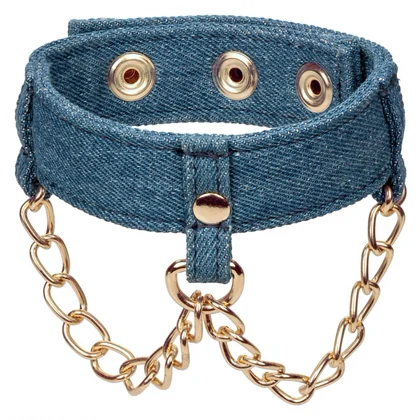 Ride Em Denim Ankle Cuffs Albastru