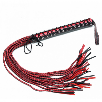 Bici Rimba Bondage Play Flogger Negru