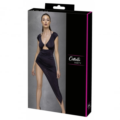 Rochie Cottelli Collection Ruffles Negru XL
