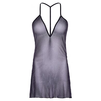 Rochie Leg Avenue Lurex Y-back Argintiu S